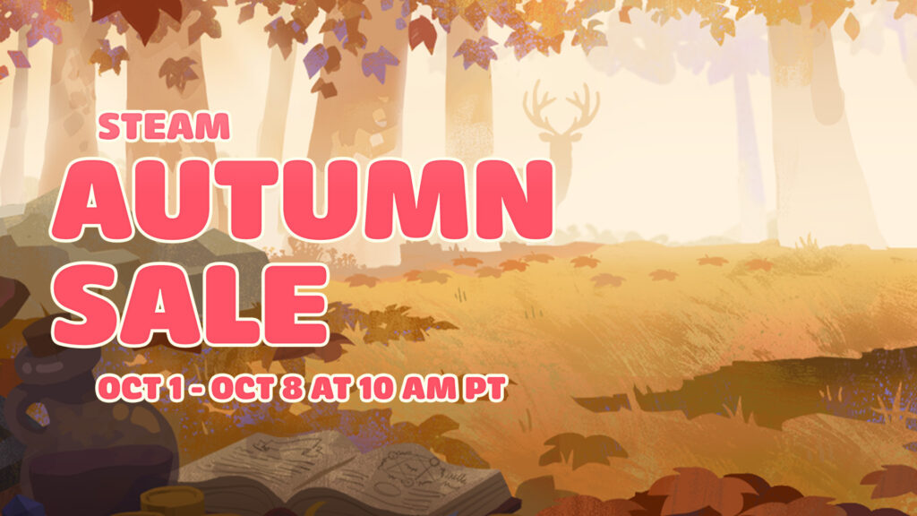Steam Autumn Sale Oct 1-Oct 8 at 10AM PT
